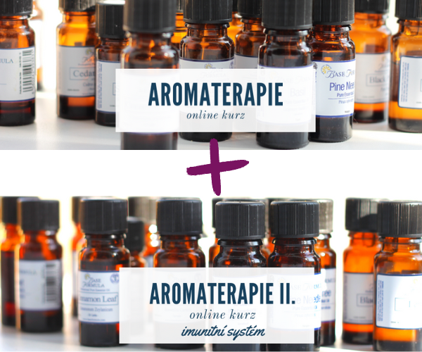 Set kurzů Aromaterapie a Aromaterapie II – imunitní systém